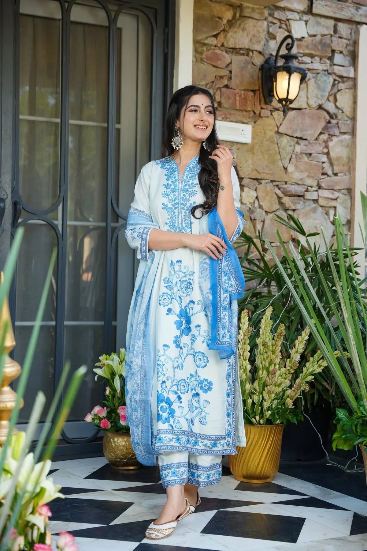 SPARSHA COTTON KURTA SET