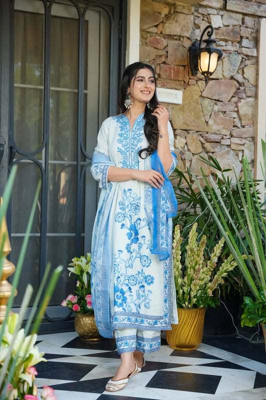 SPARSHA COTTON KURTA SET