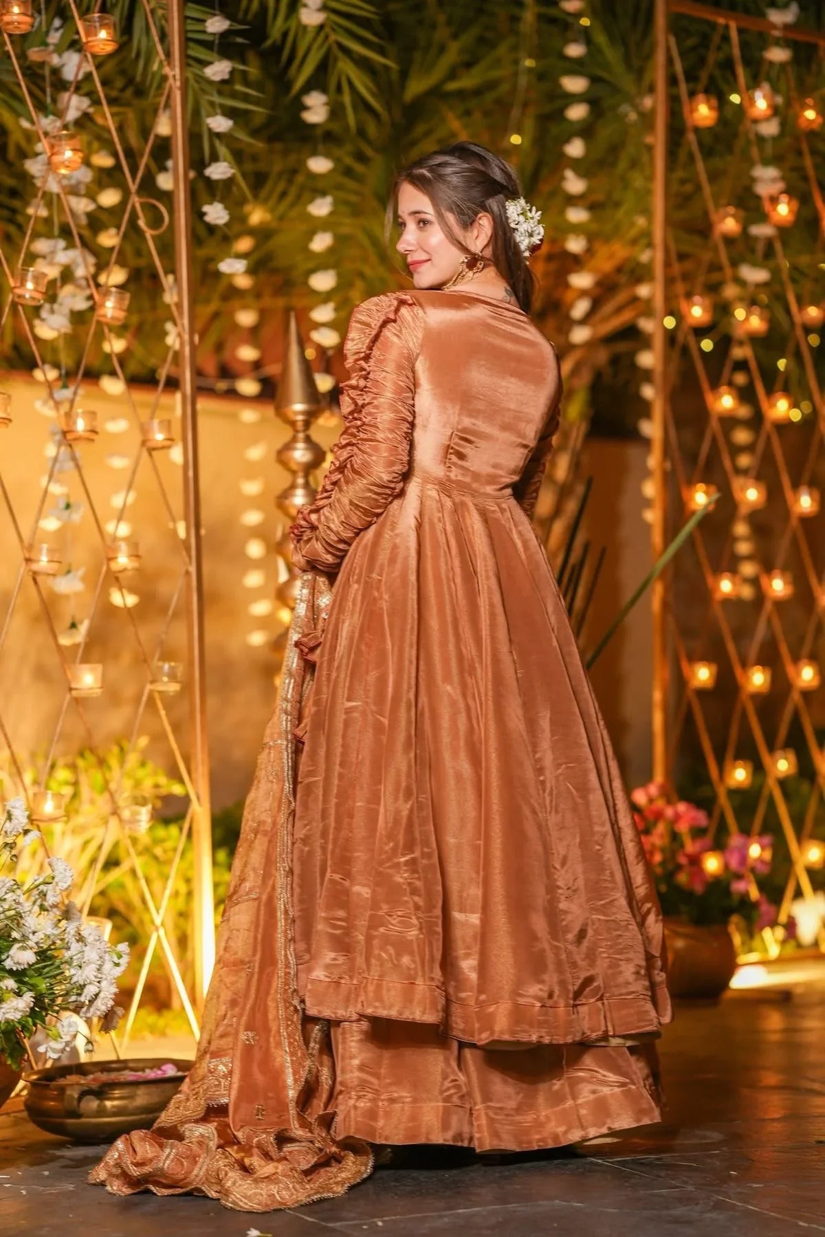 PRANAVI COSMOS ANARKALI SUIT SET