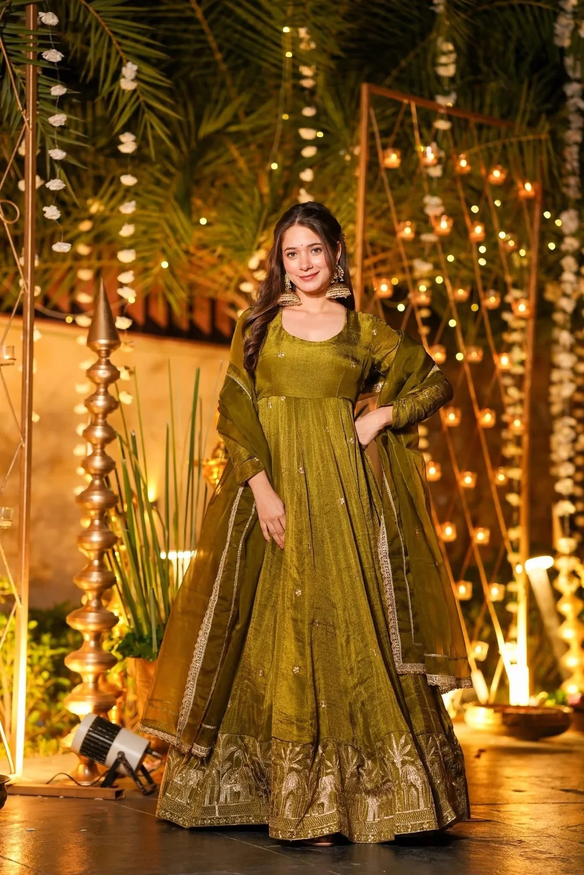 JUNIPER JEWEL GREEN MAXI SET