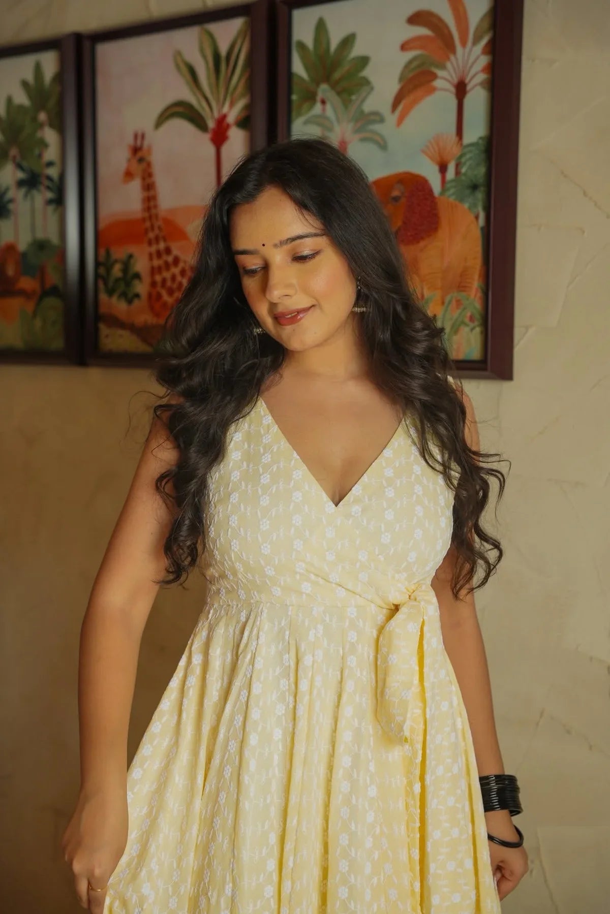 DELICATE WEAVE COTTON KURTA SET