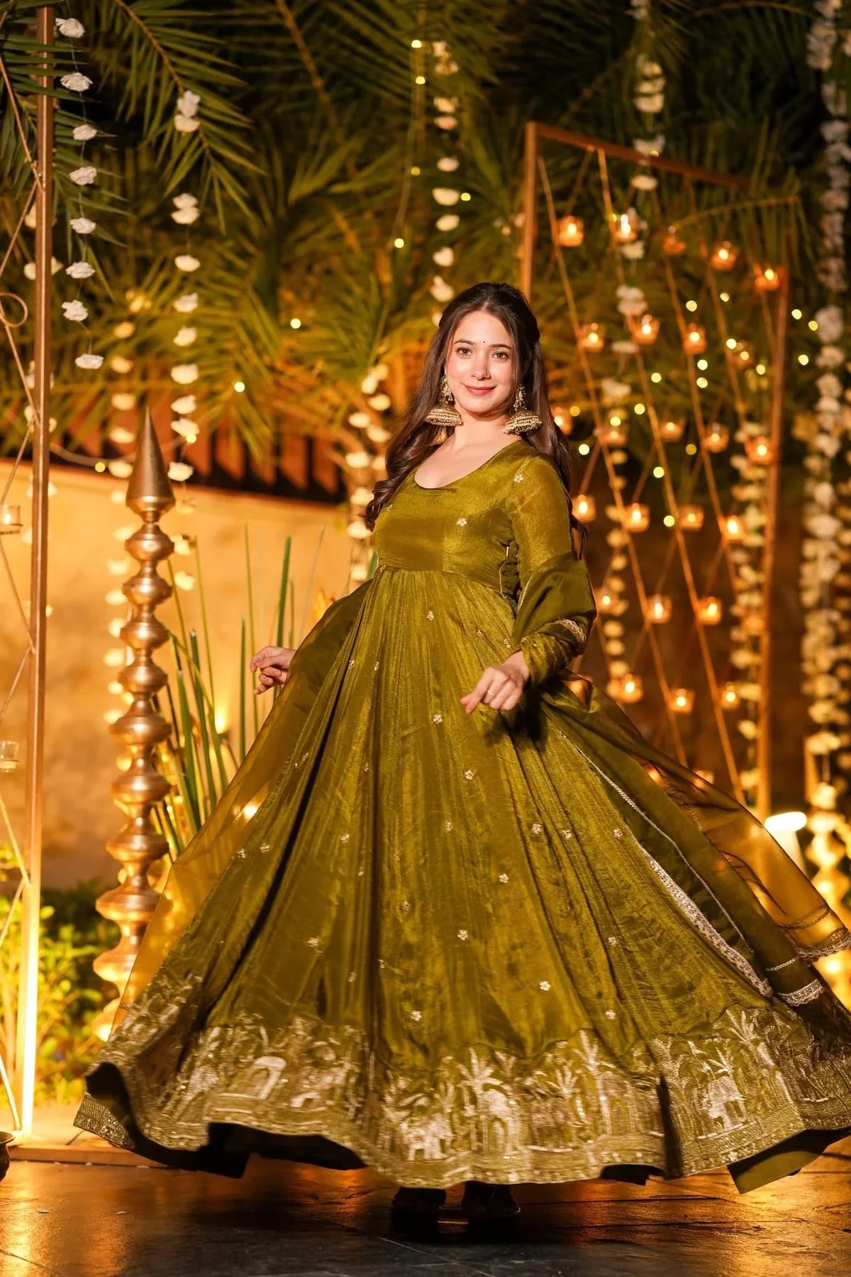 JUNIPER JEWEL GREEN MAXI SET