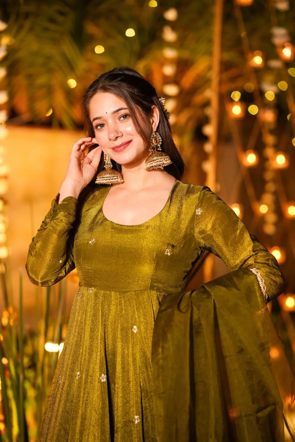 JUNIPER JEWEL GREEN MAXI SET