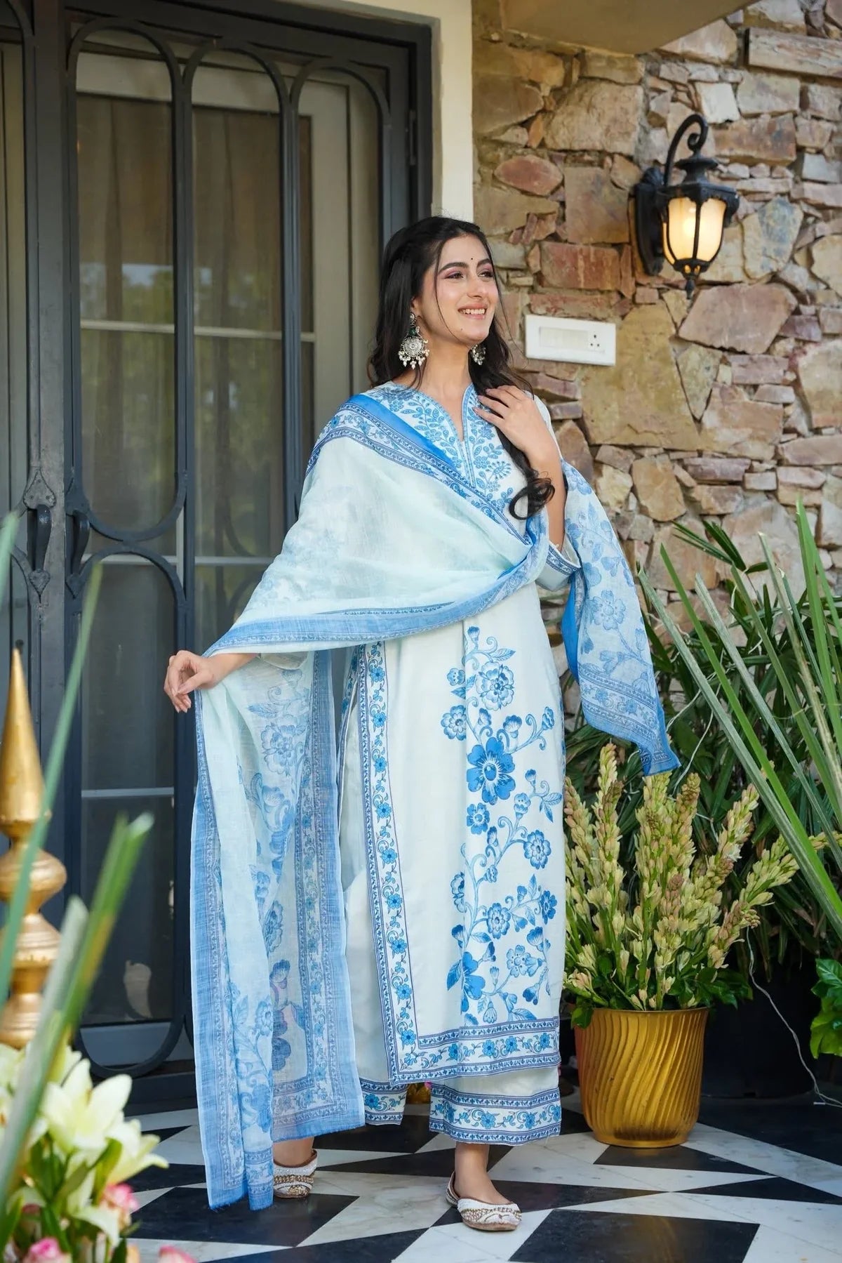 SPARSHA COTTON KURTA SET