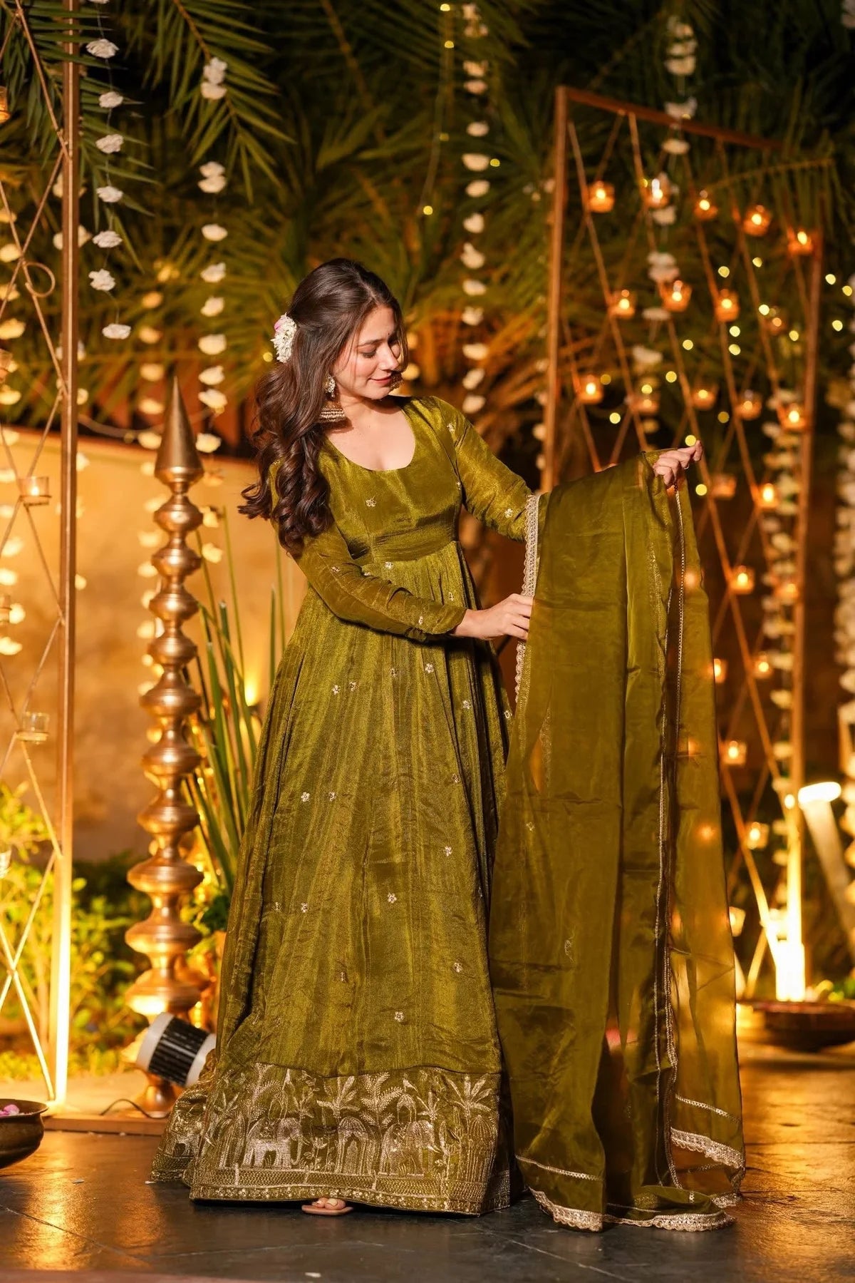 JUNIPER JEWEL GREEN MAXI SET